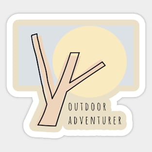 Outdoor Adventurer! Sticker